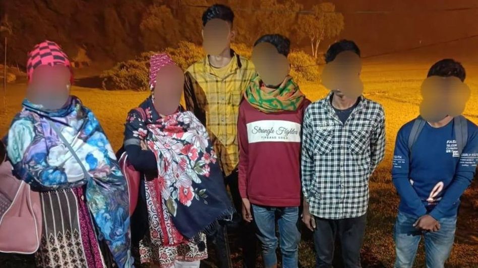 Assam Police apprehend and deport six Bangladeshi near international border Assam Police apprehend and deport six Bangladeshi near international border