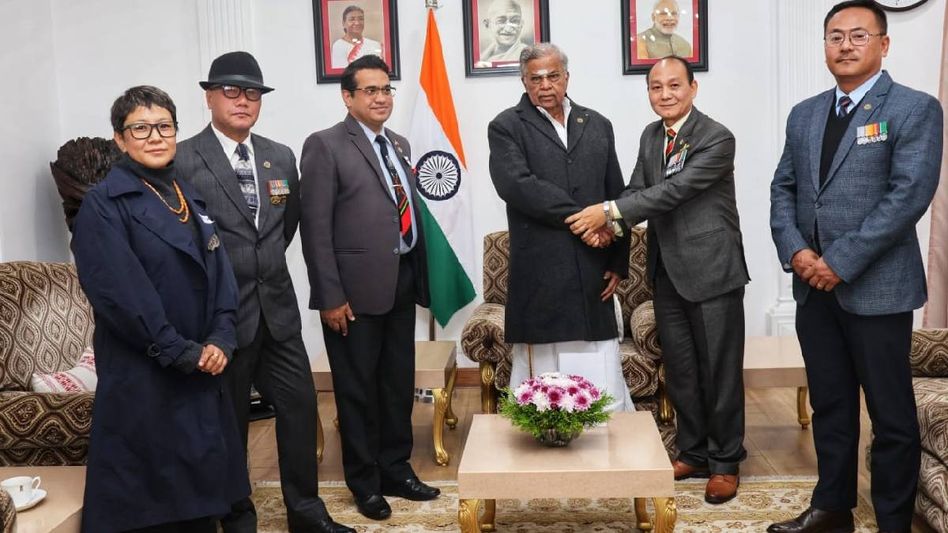 Nagaland ex-serviceman community observes Armed Forces Flag Day, flag-pinning ceremony held Nagaland ex-serviceman community observes Armed Forces Flag Day, flag-pinning ceremony held