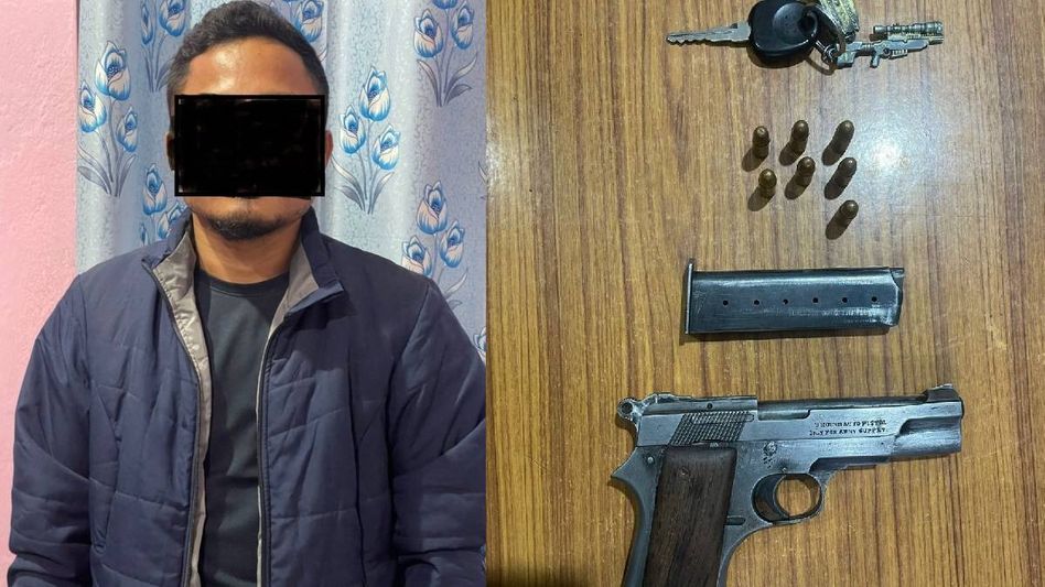 Manipur police foil abduction attempt, rescue two individuals in Thangal Bazaar Manipur police foil abduction attempt, rescue two individuals in Thangal Bazaar