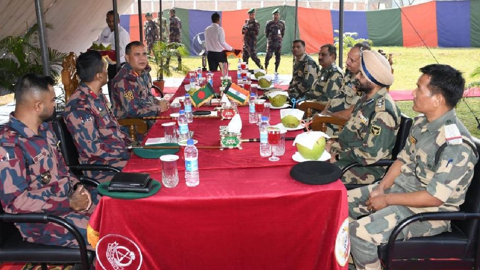 Meghalaya BSF-Bangladesh BGB hold border coordination meet, discuss plans of mutual interest Meghalaya BSF-Bangladesh BGB hold border coordination meet, discuss plans of mutual interest