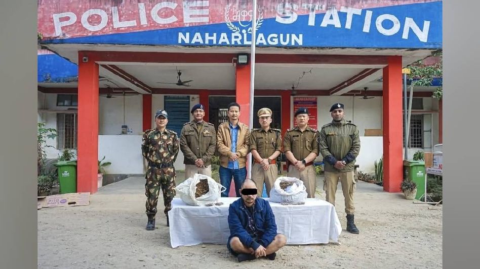 Arunachal police seize over 6.5 kg of cannabis, arrest drug peddler in Naharlagun Arunachal police seize over 6.5 kg of cannabis, arrest drug peddler in Naharlagun