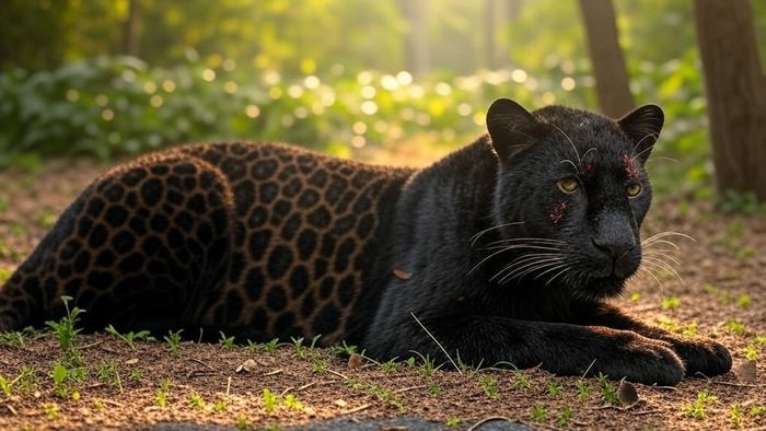 Melanistic leopard found injured on Arunachal highway dies at Roing mini zoo (Representative image)