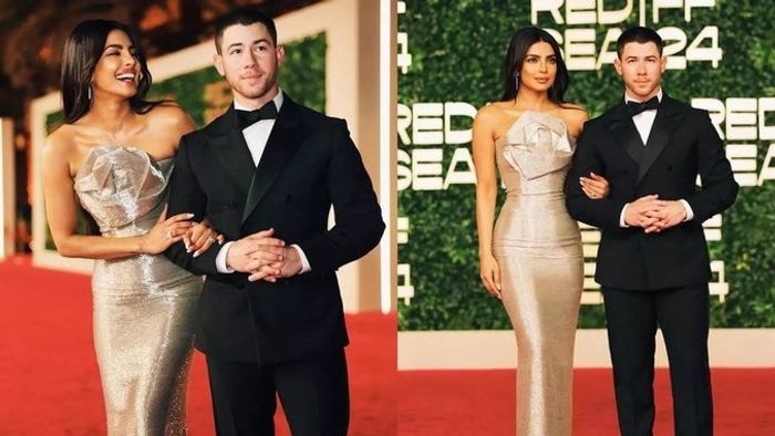 Priyanka, Nick Dazzle at Red Sea Fest