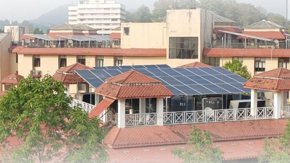 Assam's Janata Bhawan cuts electricity bills by over Rs 80,000 with solar power Assam's Janata Bhawan cuts electricity bills by over Rs 80,000 with solar power