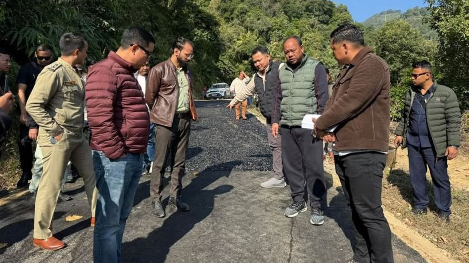 Arunachal home minister Mama Natung inspects development projects in East Kameng Arunachal home minister Mama Natung inspects development projects in East Kameng