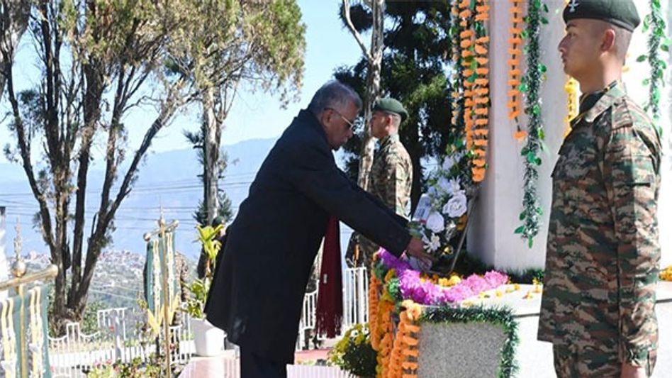 Nagaland Governor honours 1971 Indo-Pak war veterans on Vijay Diwas Nagaland Governor honours 1971 Indo-Pak war veterans on Vijay Diwas
