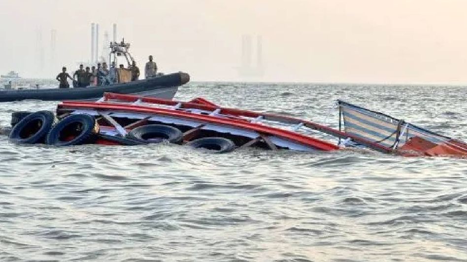 13 including Navy personnel killed after ferry capsizes off Mumbai coast, rescue operations continue 13 including Navy personnel killed after ferry capsizes off Mumbai coast, rescue operations continue