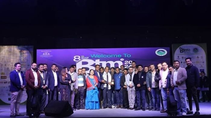 Sikkim shines at Bengal Tourism Mart 2024, wins 'World's First Organic State' award