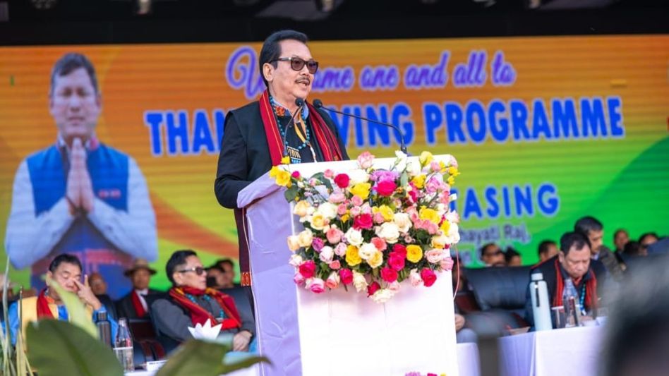 Siang project vital for Arunachal's growth, says Deputy CM Chowna Mein Siang project vital for Arunachal's growth, says Deputy CM Chowna Mein