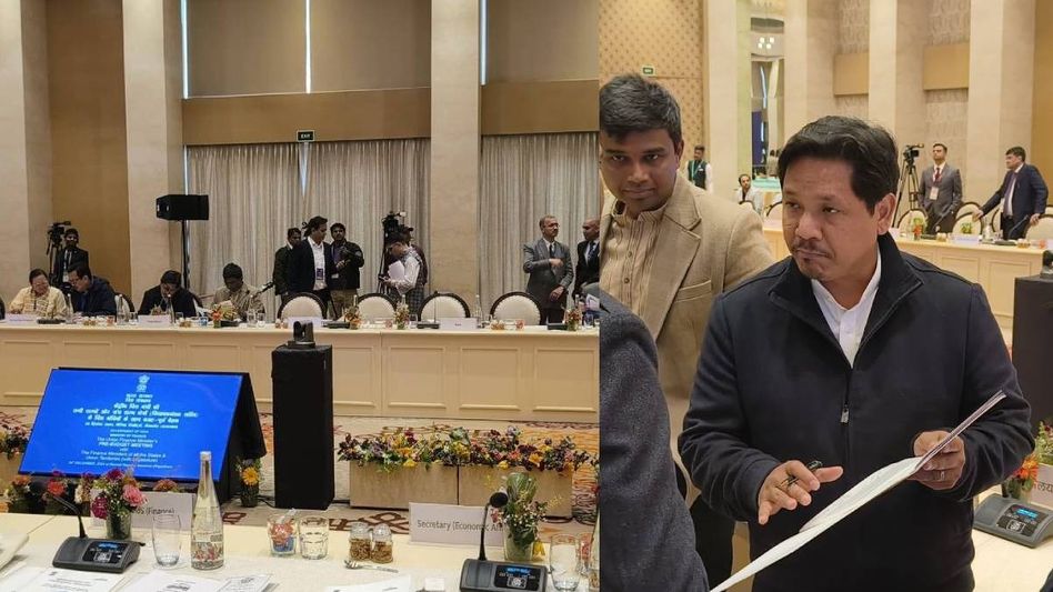 Meghalaya CM attends pre-budget meet in Jaisalmer, proposes Rs 10,000 crore aid for Northeast Meghalaya CM attends pre-budget meet in Jaisalmer, proposes Rs 10,000 crore aid for Northeast