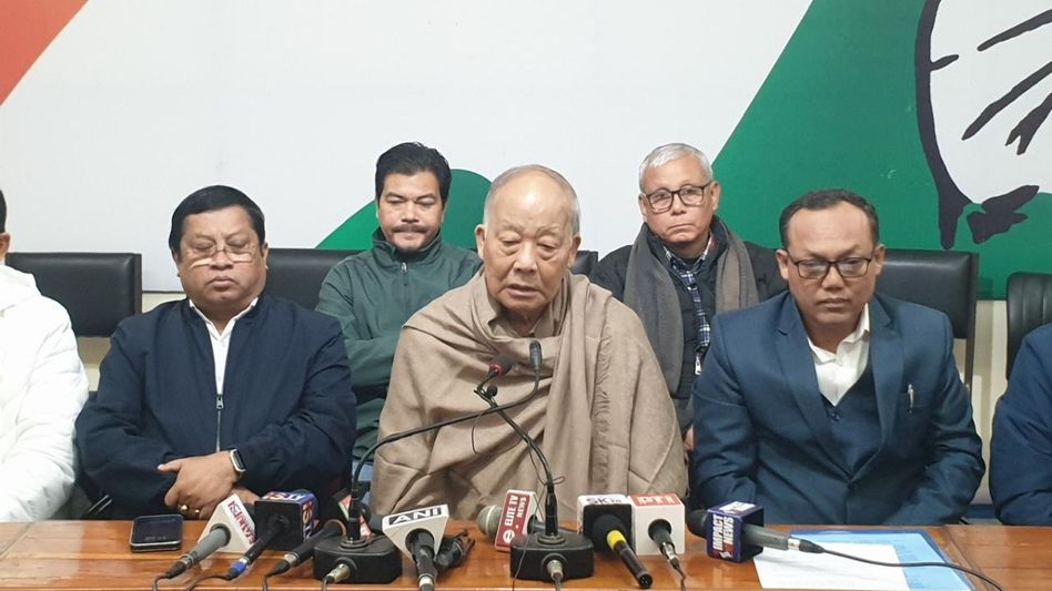 Manipur Congress accuses state of violating constitutional provisions, urges summoning of winter session Manipur Congress accuses state of violating constitutional provisions, urges summoning of winter session