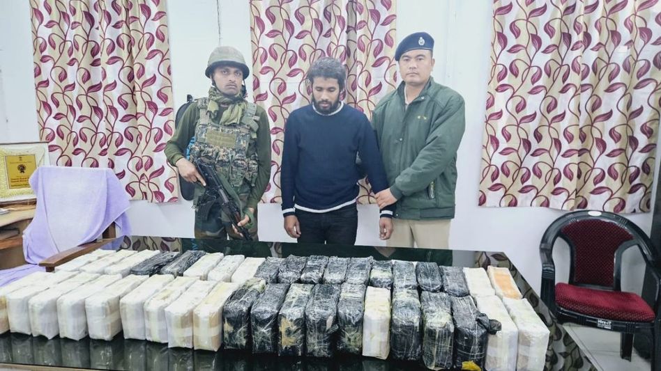 Tripura: Man held with Yaba worth Rs 78 crore in Dhalai district Tripura: Man held with Yaba worth Rs 78 crore in Dhalai district