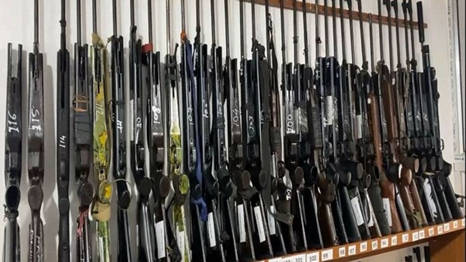 Arunachal: Kra Daadi villagers surrender 116 air guns, displayed at museum in Palin Arunachal: Kra Daadi villagers surrender 116 air guns, displayed at museum in Palin