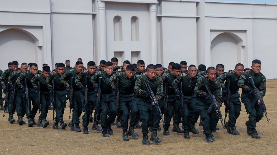 1,984 Manipur Police recruits pass out from Assam academy 1,984 Manipur Police recruits pass out from Assam academy