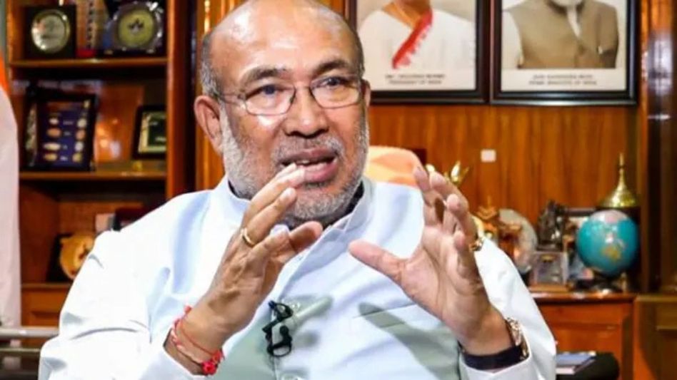 Manipur was on right trajectory of development before May 3, 2023: CM Biren Singh Manipur was on right trajectory of development before May 3, 2023: CM Biren Singh