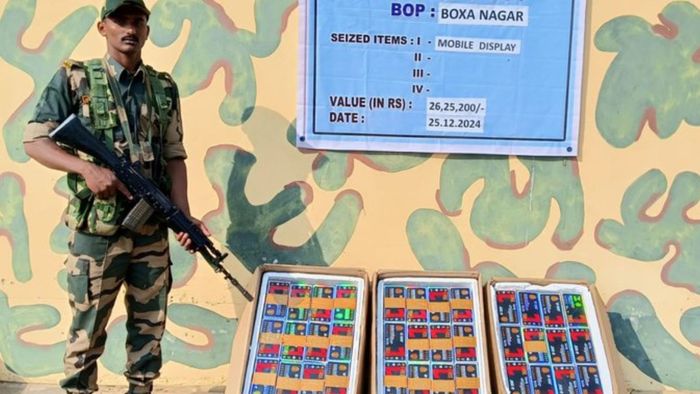 Tripura BSF seizes mobile displays worth Rs 26 lakh in major border bust
