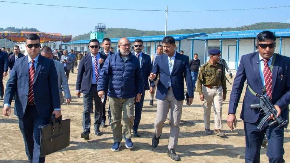 Manipur CM N Biren Singh reviews police firing range, highlights measures for enhancing law enforcement preparedness Manipur CM N Biren Singh reviews police firing range, highlights measures for enhancing law enforcement preparedness