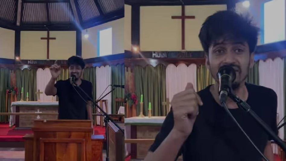 Meghalaya church trespassing: Akash Sagar questions FIR over 'Jai Shree Ram' chant Meghalaya church trespassing: Akash Sagar questions FIR over 'Jai Shree Ram' chant