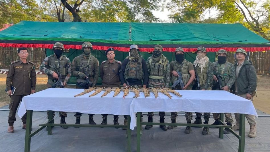 Arunachal: Security forces recover sophisticated weapon cache from Namdapha National Park Arunachal: Security forces recover sophisticated weapon cache from Namdapha National Park