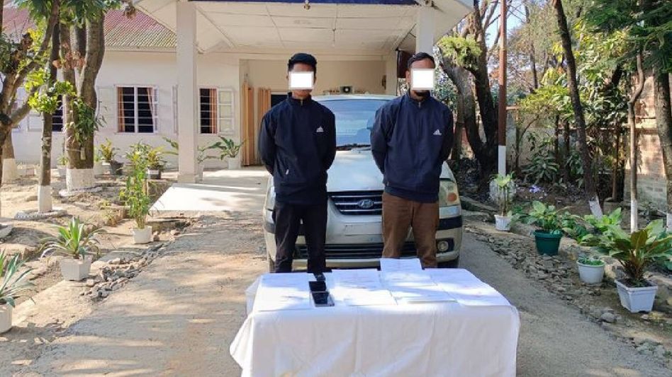 Manipur police arrest 2 cadres of proscribed group PREPAK, recover cache of arms and ammunitions Manipur police arrest 2 cadres of proscribed group PREPAK, recover cache of arms and ammunitions