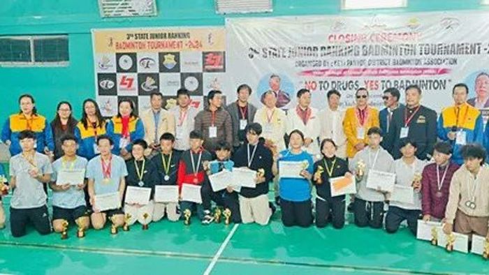 'Arunachal's sporting future shines bright': Pema Khandu hails Mom Niting's badminton hat-trick