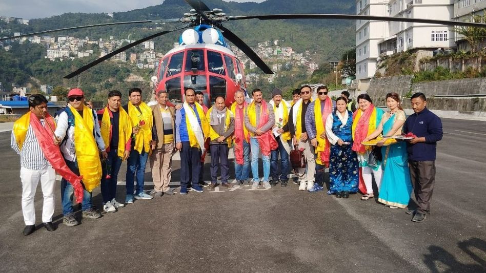 Sikkim Professional University welcomes Rajasthan leaders for Governor's birthday Sikkim Professional University welcomes Rajasthan leaders for Governor's birthday