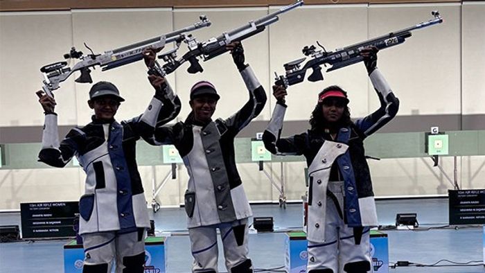 Ananya Naidu wins gold in women's 10m air rifle at national shooting championship