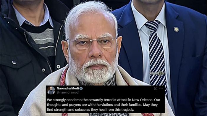 PM Modi condemns New Orleans terror attack, expresses solidarity with victims