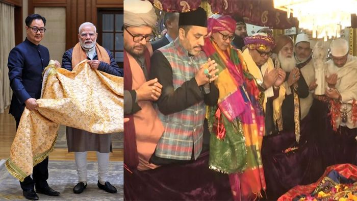 Union Minister Rijiju to deliver PM Modi’s message of peace at Ajmer Sharif Dargah