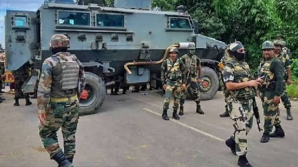 Manipur police boost security in Kangpokpi after mob assault on SP Manipur police boost security in Kangpokpi after mob assault on SP