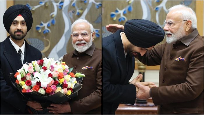 Diljit Dosanjh recently PM Narendra Modi. (Photos: Instagram / Diljit Dosanjh)