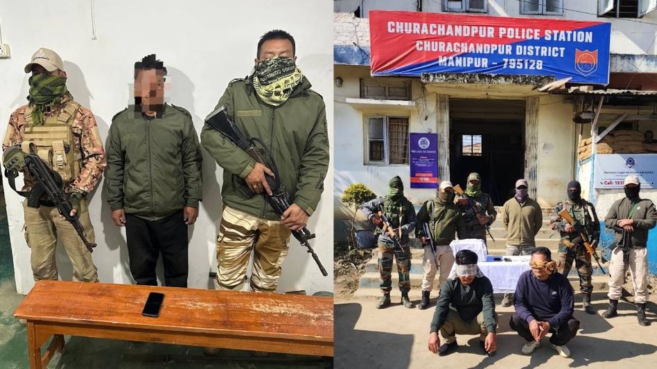 Manipur police arrest three including KCP-PWG cadre in separate operations Manipur police arrest three including KCP-PWG cadre in separate operations