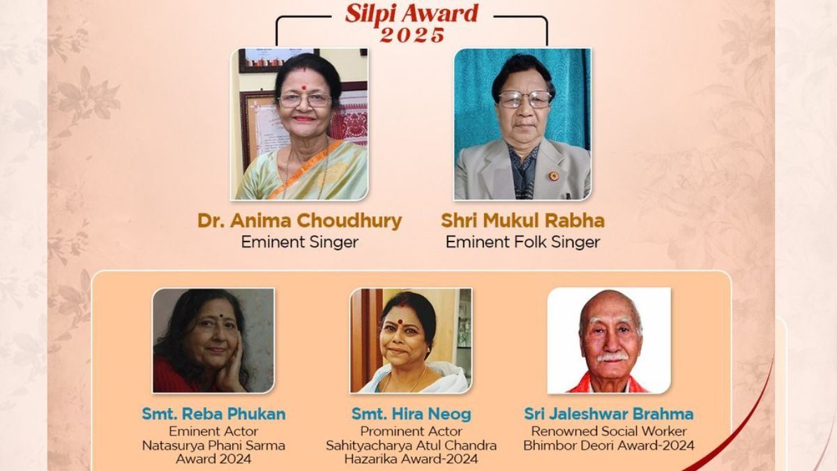 Assam CM Himanta Biswa Sarma congratulates Silpi Award winners Assam CM Himanta Biswa Sarma congratulates Silpi Award winners