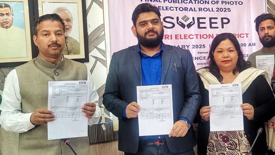Assam: Dhubri district releases final voter list for five assembly constituencies Assam: Dhubri district releases final voter list for five assembly constituencies