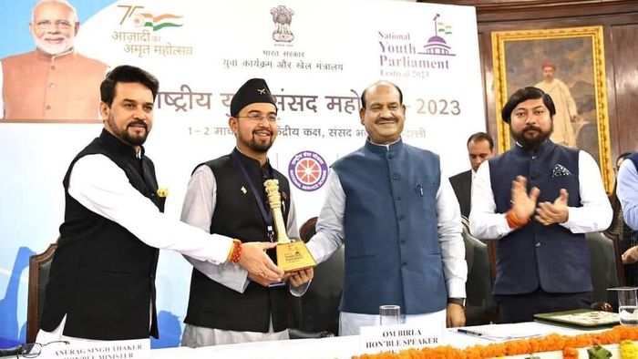 Sikkim youth leader to anchor national dialogue in New Delhi