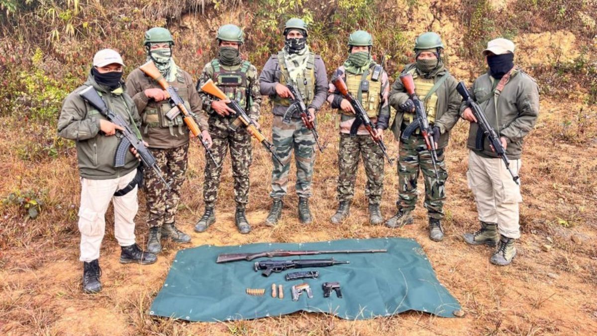 Manipur: Arms and ammunition seized in Kakching