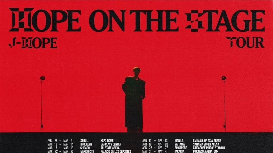 J-Hope announces groundbreaking solo world tour, drops new music teaser J-Hope announces groundbreaking solo world tour, drops new music teaser