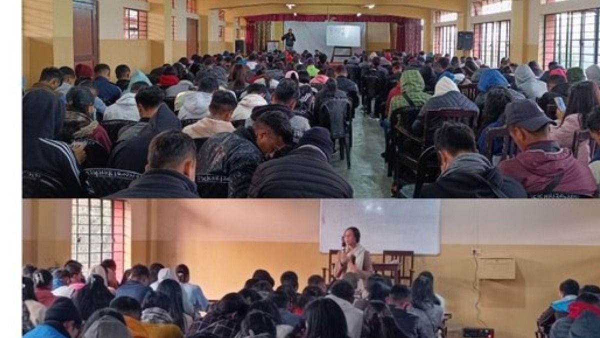 Meghalaya police recruitment workshop draws thousands of aspirants