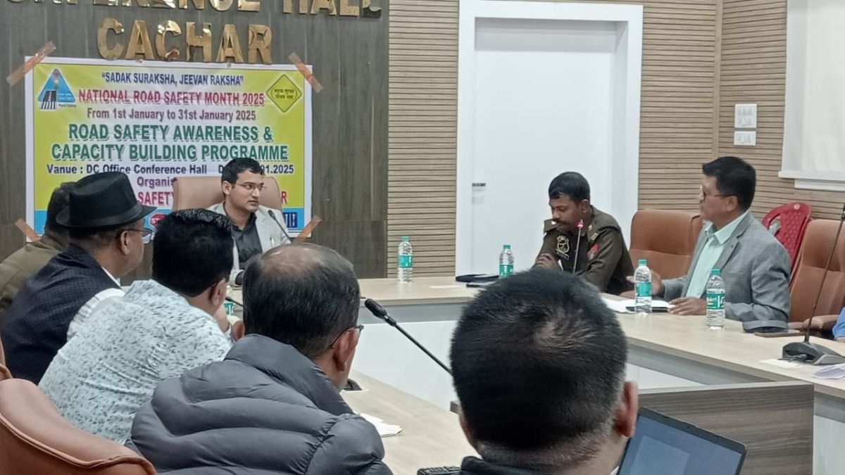 Assam's Cachar administration conducts road safety awareness and capacity-building meet