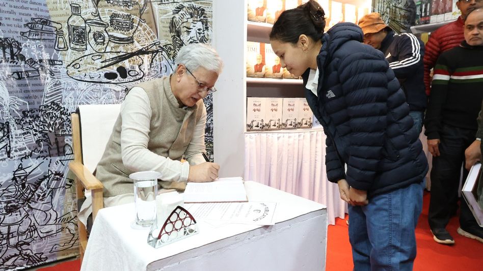 Unveiling secrets of Tripura: Telangana Governor Jishnu Dev Verma launches book 'Master of Time' Unveiling secrets of Tripura: Telangana Governor Jishnu Dev Verma launches book 'Master of Time'