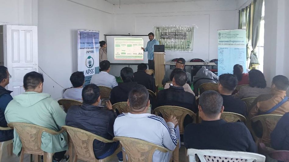Mizoram: National Pest Surveillance System training held in Aizawl Mizoram: National Pest Surveillance System training held in Aizawl
