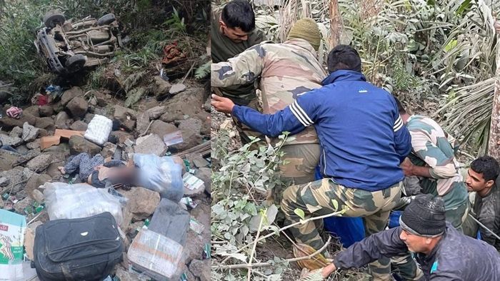 Meghalaya: Three die as vehicle plunges into gorge in Kalain