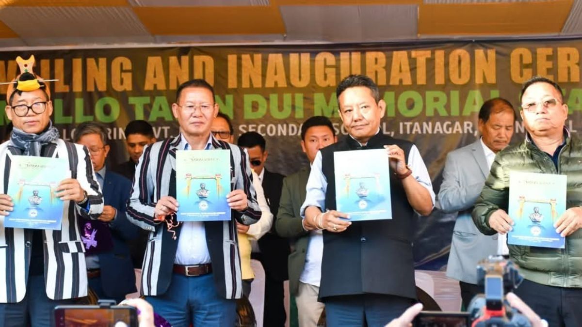 Arunachal minister unveils memorial statue, reaffirms education reforms