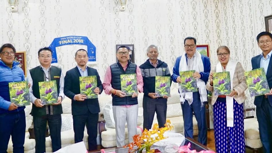 Arunachal Deputy CM releases book highlighting state as 'Orchid paradise' Arunachal Deputy CM releases book highlighting state as 'Orchid paradise'