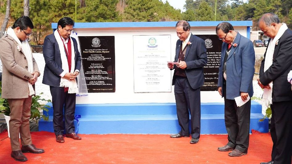Meghalaya CM inaugurates Rural Health Centre at Myriaw, allots additional Rs 38 lakhs fund Meghalaya CM inaugurates Rural Health Centre at Myriaw, allots additional Rs 38 lakhs fund