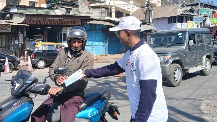 Meghalaya: Road safety campaign kicks off in Shillong with youth volunteers