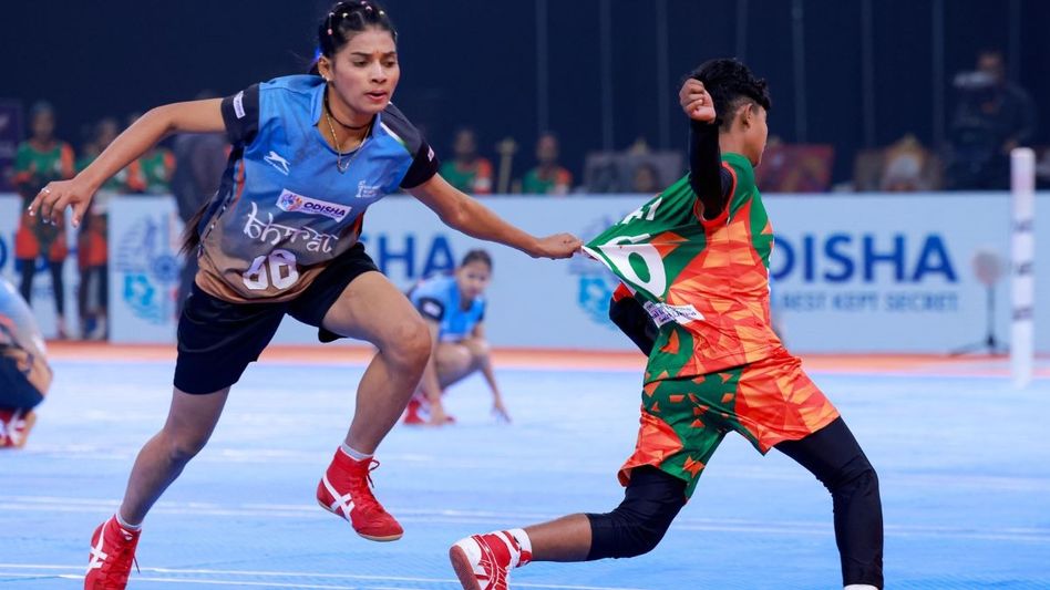 Kho Kho World Cup 2025: India cruises into semis with dominant win over Bangladesh Kho Kho World Cup 2025: India cruises into semis with dominant win over Bangladesh