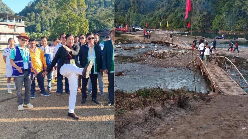 Arunachal MLA inaugurates first Sii-Sika confluence festival and football tournament Arunachal MLA inaugurates first Sii-Sika confluence festival and football tournament