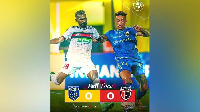ISL: Kerala Blasters FC and NorthEast United FC register 0-0 draw in Kochi (Photo: ISL/X)