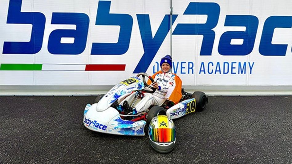 India's Atiqa Mir signs with Babyrace for WSK 2025 season India's Atiqa Mir signs with Babyrace for WSK 2025 season